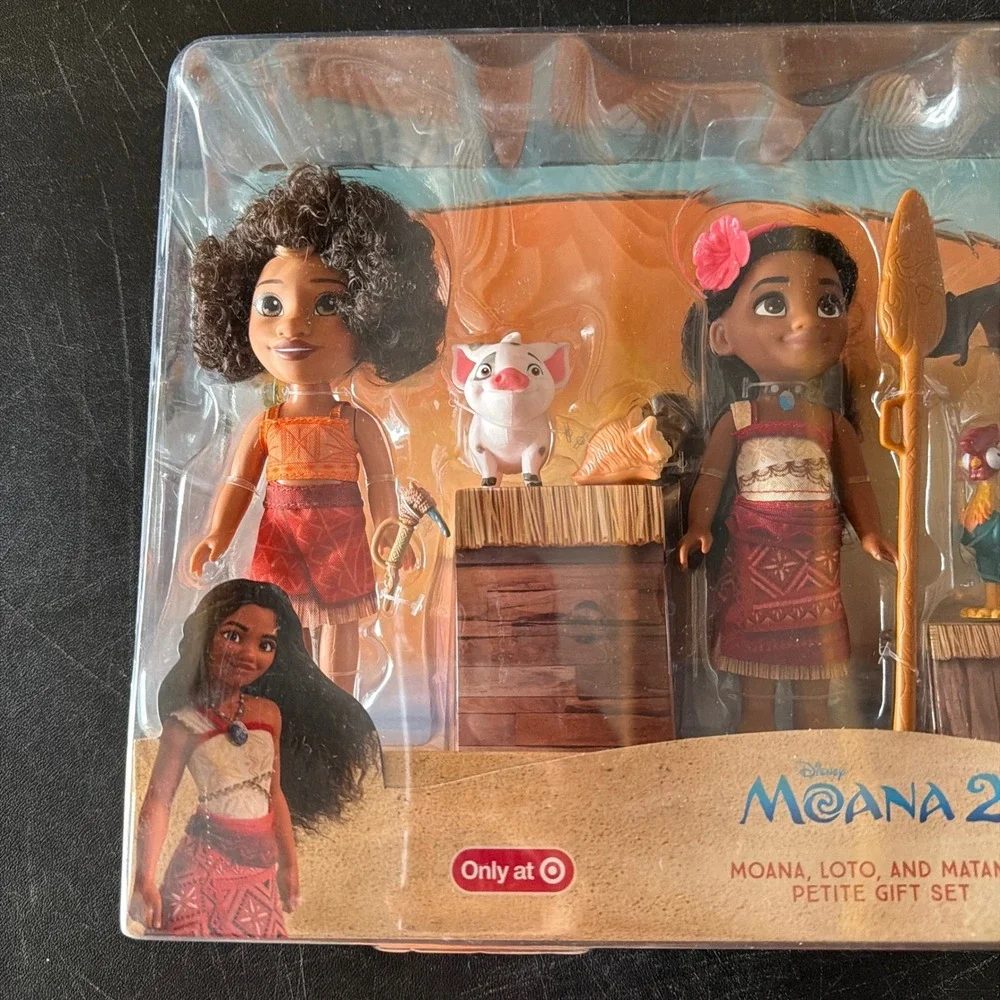 Disney Moana 2‎ Moana Figurines LOTO and Matangi Petite Gift Set NEW